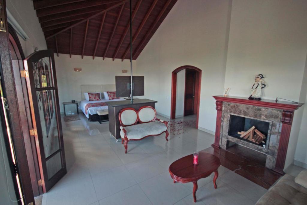 Villa de los Angeles Medellín Habitación foto